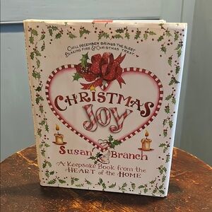 Christmas Joy Keepsake Cook Book by Susan Branch